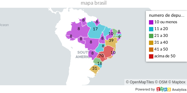 Gráfico de Mapa