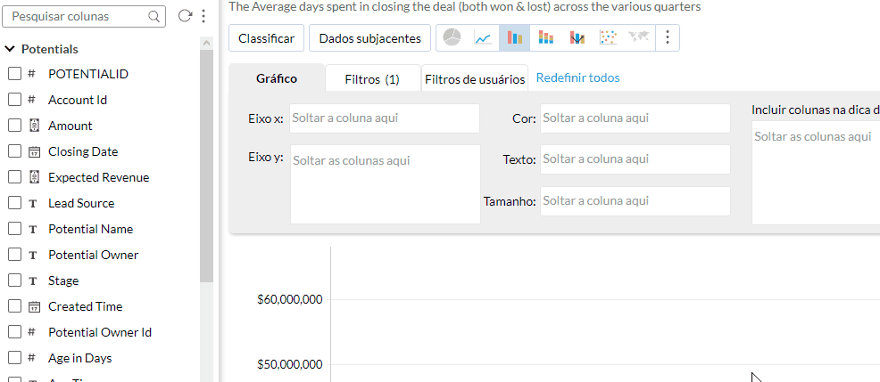 Configurando dados do mapa