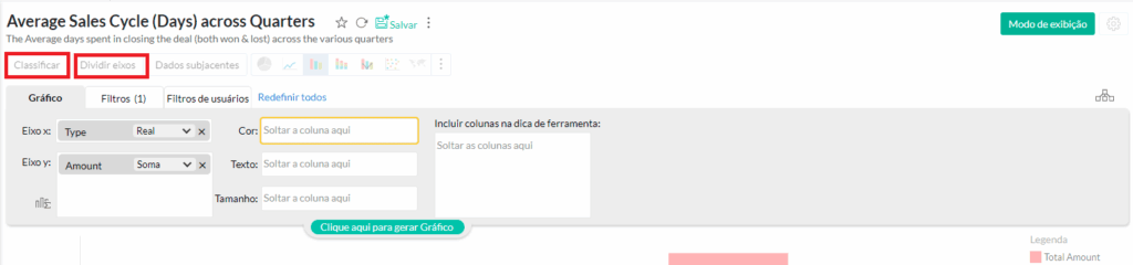 Dividir eixos