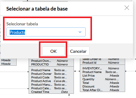 Selecionando tabela
