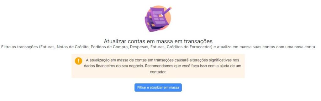 Atualização em massa
