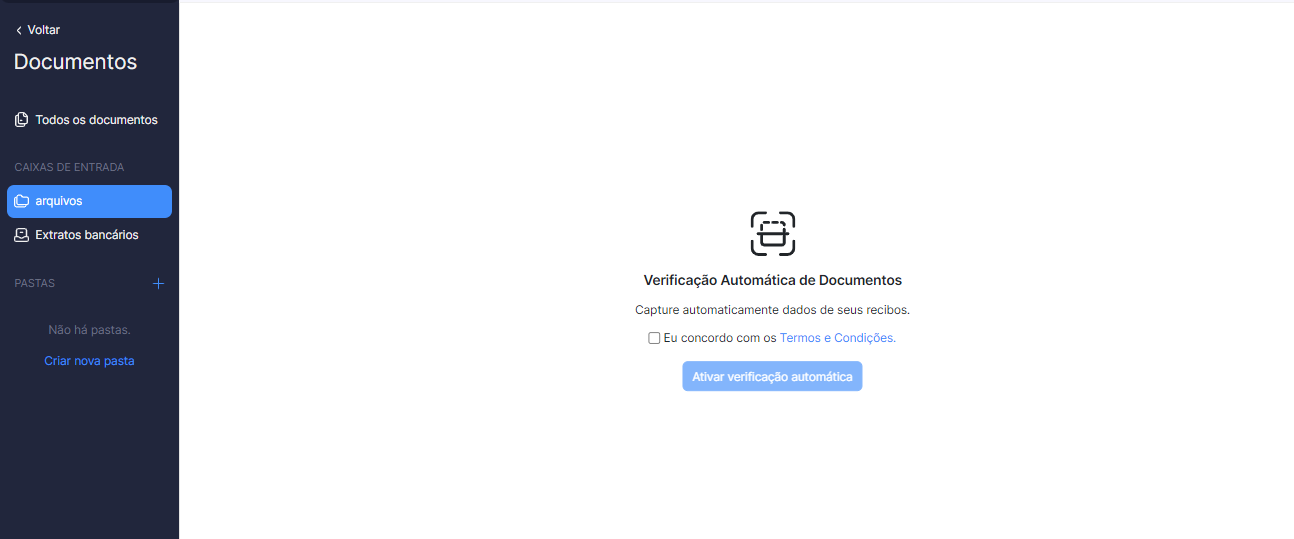 Módulo de Documentos no Zoho Books