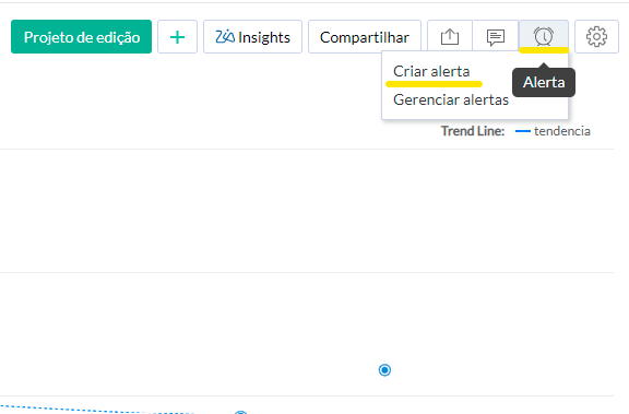 Botão de alerta