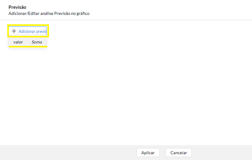 Adicionar previsão